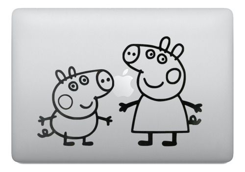 Adesivo Para Notebook Desenho Peppa Pig George